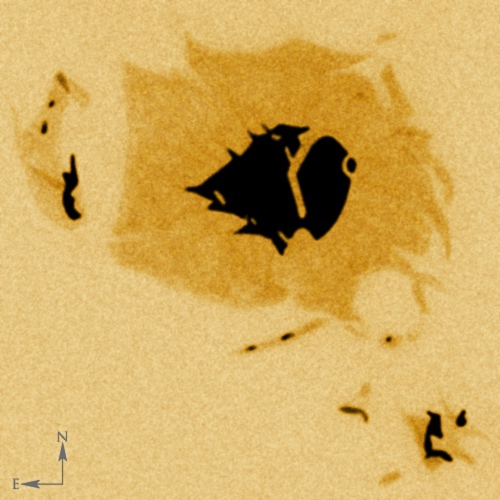 NOAA 10775, tache solaire
