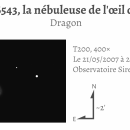 NGC 6543, la nébuleuse de l'œil de chat