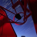 Filé d'étoiles sur le T635 de l'observatoire Sirene
