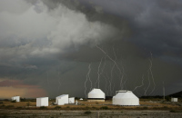 Orage sur l'observatoire Sirene