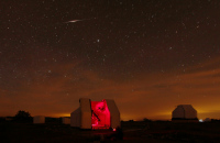 Flare Iridium au-dessus du T635 de l'observatoire Sirene