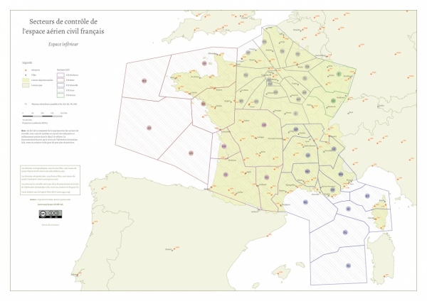 Secteurs de contrôle ACC