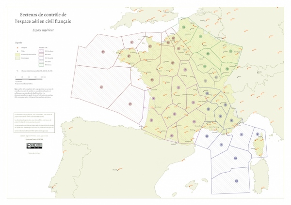 Secteurs de contrôle UAC