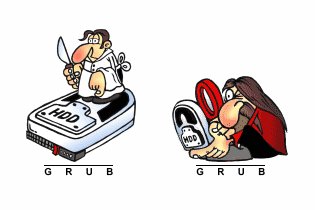 Logos de GRUB (© Karol Krenski) Logos de GRUB (© Karol Krenski)