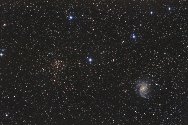 NGC 6946 + NGC 6939