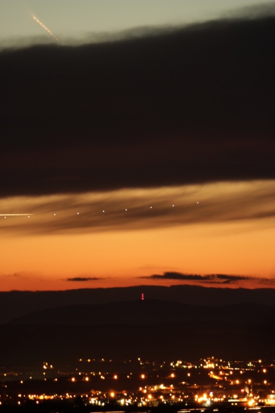 Photo de la comète C/2011 Panstarrs